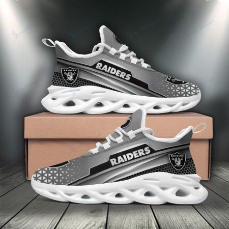 Las Vegas Raiders NFL Max Soul Shoes Sneakers For Men And Women