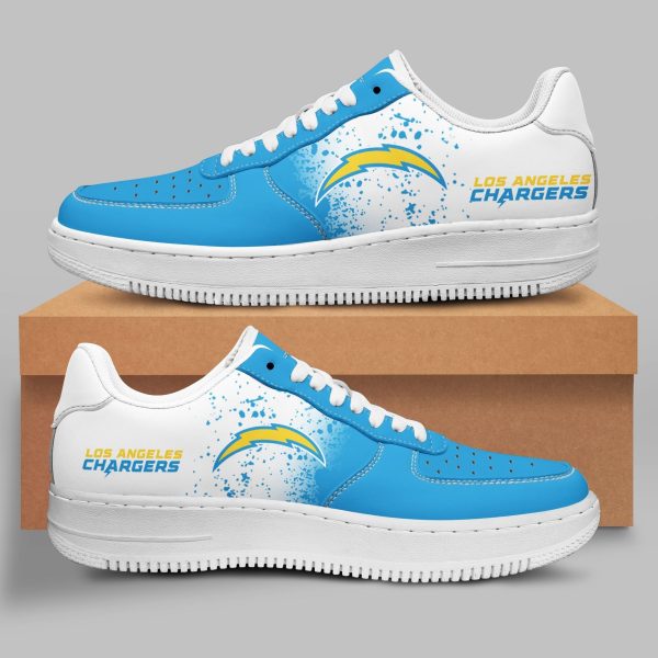 Los Angeles Chargers NFL Air Low-Top Sneakers Shoes For Men And Women