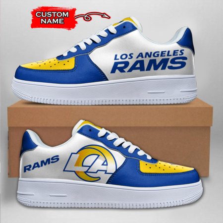 Los Angeles Rams NFL Air Low-Top Sneakers Shoes For Men And Women