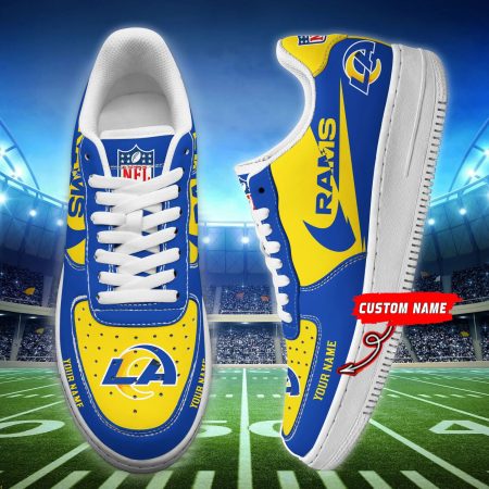 Los Angeles Rams NFL Air Low-Top Sneakers Shoes For Men And Women