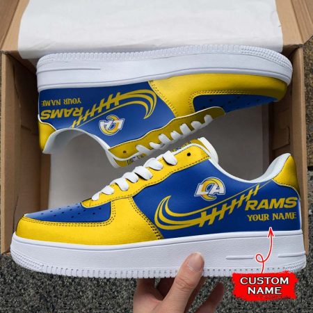 Los Angeles Rams NFL Air Low-Top Sneakers Shoes For Men And Women