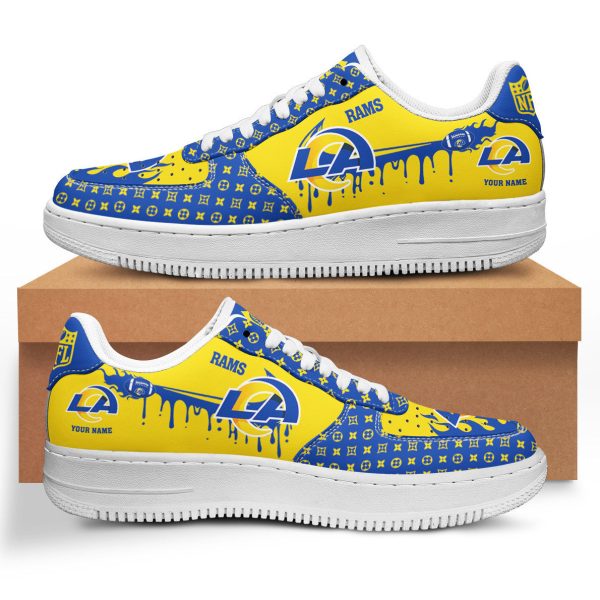 Los Angeles Rams NFL Air Low-Top Sneakers Shoes For Men And Women