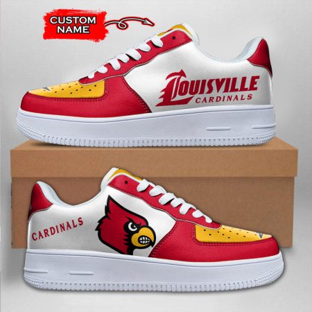 Louisville Cardinals NCAA Air Low-Top Sneakers Shoes For Men And Women