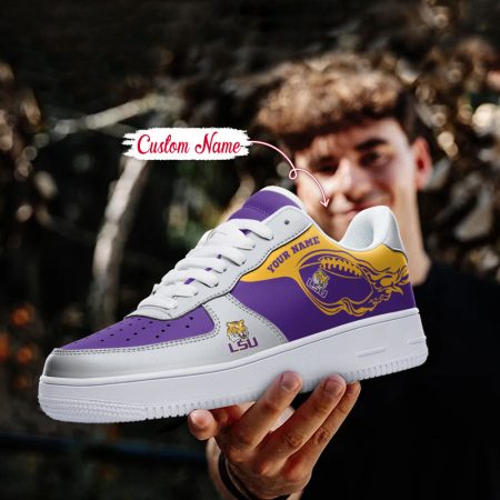 LSU Tigers NCAA Air Low-Top Sneakers Shoes For Men And Women
