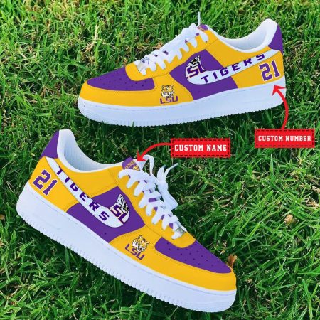 LSU Tigers NCAA Air Low-Top Sneakers Shoes For Men And Women