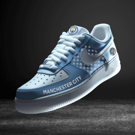 Manchester City EPL Air Low-Top Sneakers Shoes For Men And Women