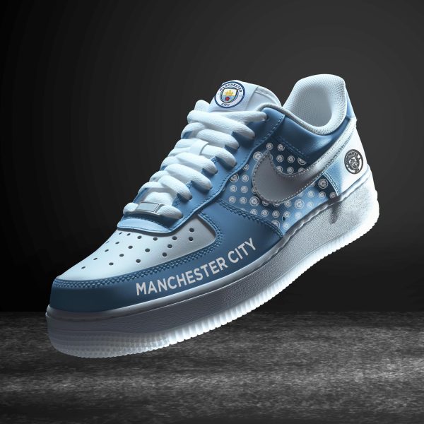 Manchester City EPL Air Low-Top Sneakers Shoes For Men And Women