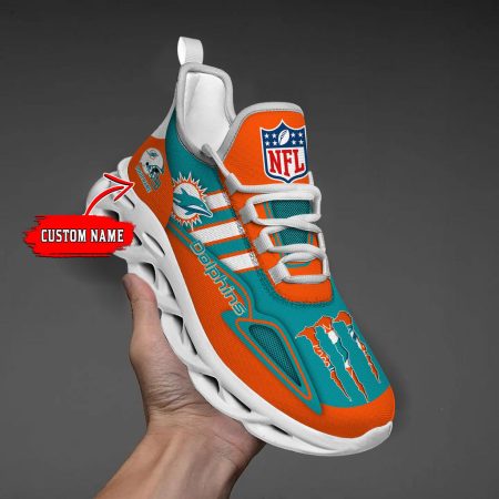 Miami Dolphins Max Soul Shoes Sneakers For Men And Women