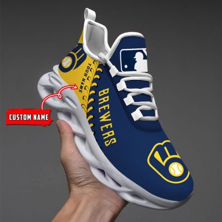 Milwaukee Brewers MLB Max Soul Shoes Sneakers For Men And Women