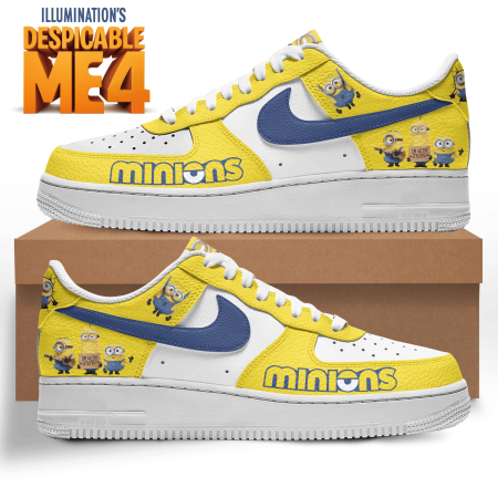 Minions Air Low-Top Sneakers Shoes For Men And Women
