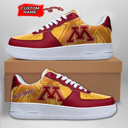 Minnesota Golden Gophers NCAA Air Low-Top Sneakers Shoes For Men And Women
