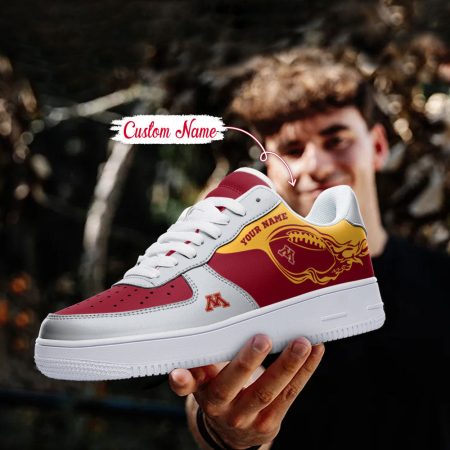 Minnesota Golden Gophers NCAA Air Low-Top Sneakers Shoes For Men And Women