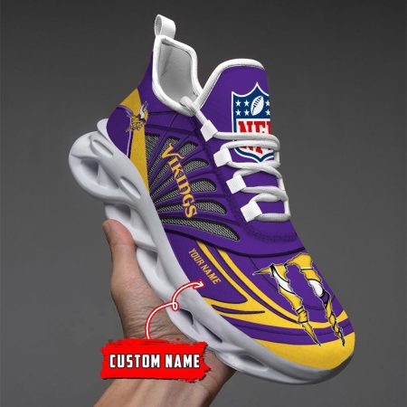 Minnesota Vikings Max Soul Shoes Sneakers For Men And Women