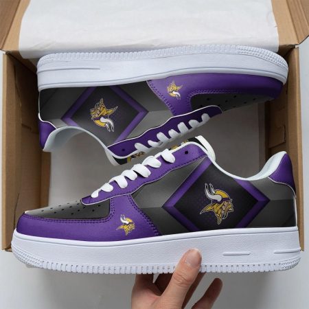 Minnesota Vikings NFL Air Low-Top Sneakers Shoes For Men And Women