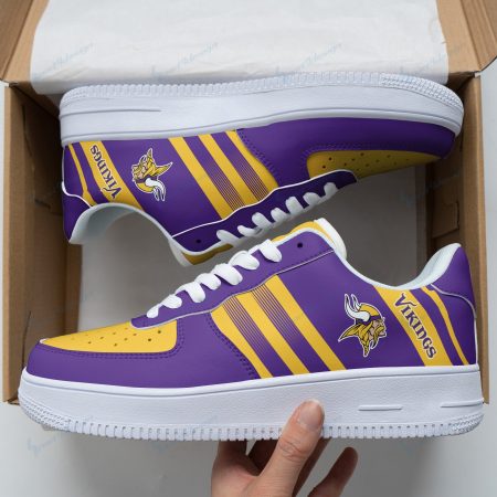 Minnesota Vikings NFL Air Low-Top Sneakers Shoes For Men And Women