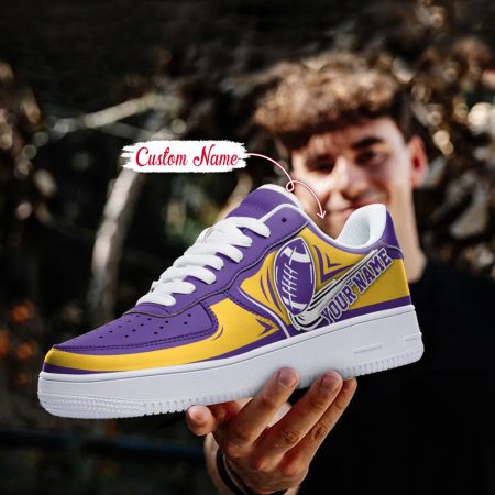 Minnesota Vikings NFL Air Low-Top Sneakers Shoes For Men And Women