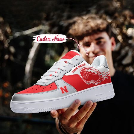 Nebraska Cornhuskers NCAA Air Low-Top Sneakers Shoes For Men And Women