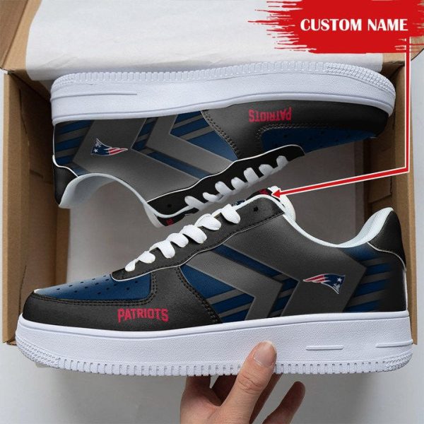 New England Patriots NFL Air Low-Top Sneakers Shoes For Men And Women