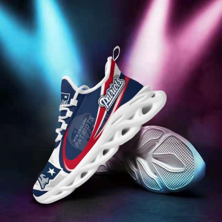 New England Patriots NFL Max Soul Shoes Sneakers For Men And Women