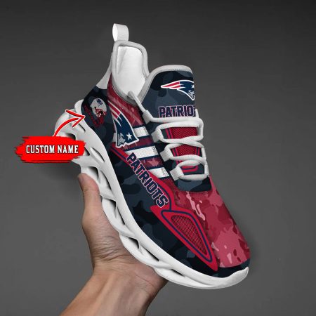 New England Patriots NFL Max Soul Shoes Sneakers For Men And Women