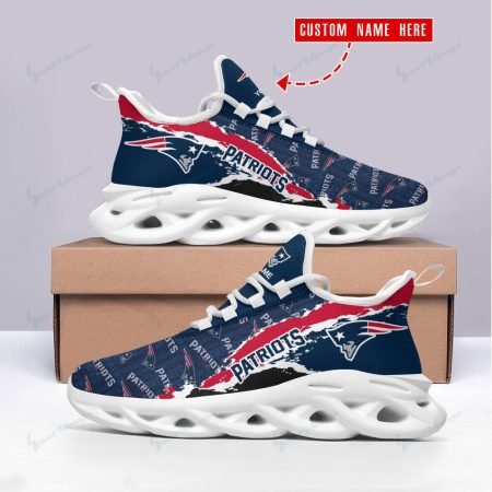 New England Patriots NFL Max Soul Shoes Sneakers For Men And Women