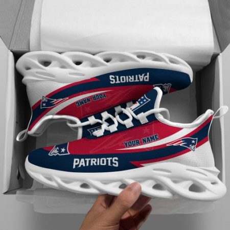 New England Patriots NFL Max Soul Shoes Sneakers For Men And Women