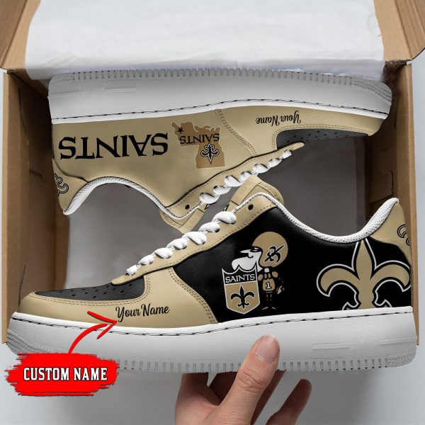 New Orleans Saints NFL Air Low-Top Sneakers Shoes For Men And Women