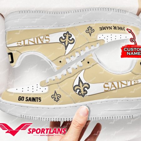 New Orleans Saints NFL Air Low-Top Sneakers Shoes For Men And Women