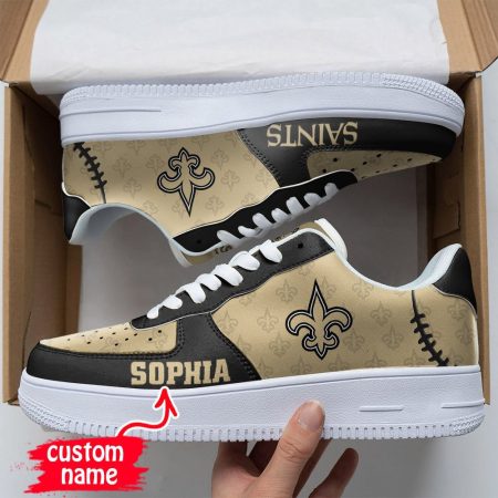 New Orleans Saints NFL Air Low-Top Sneakers Shoes For Men And Women