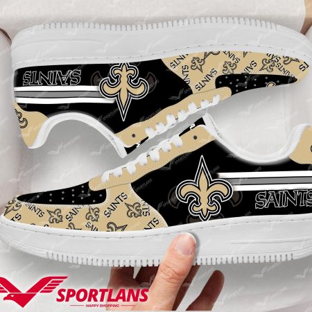 New Orleans Saints NFL Air Low-Top Sneakers Shoes For Men And Women