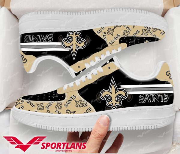 New Orleans Saints NFL Air Low-Top Sneakers Shoes For Men And Women