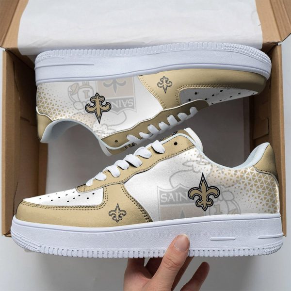 New Orleans Saints NFL Air Low-Top Sneakers Shoes For Men And Women