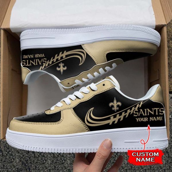 New Orleans Saints NFL Air Low-Top Sneakers Shoes For Men And Women
