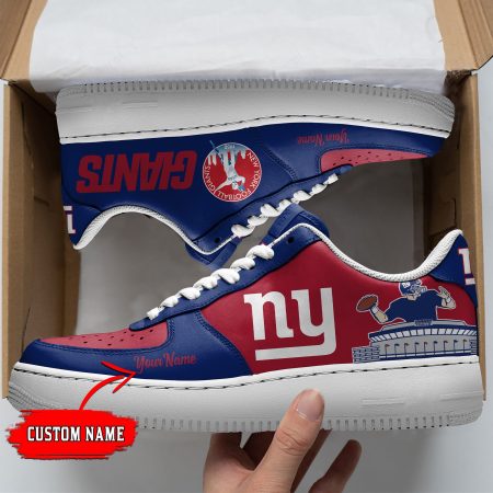 New York Giants NFL Air Low-Top Sneakers Shoes For Men And Women