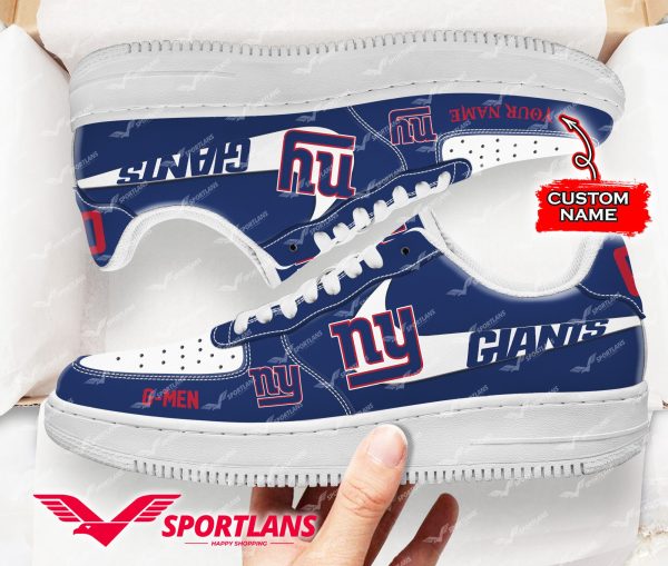 New York Giants NFL Air Low-Top Sneakers Shoes For Men And Women
