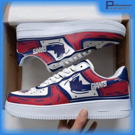 New York Giants NFL Air Low-Top Sneakers Shoes For Men And Women