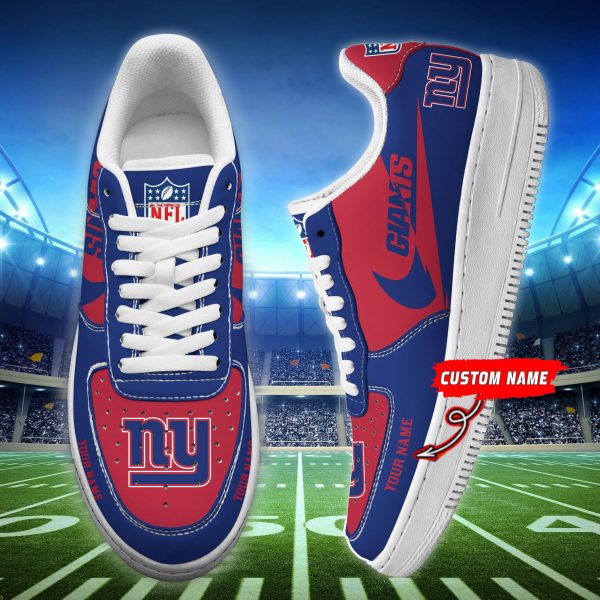 New York Giants NFL Air Low-Top Sneakers Shoes For Men And Women
