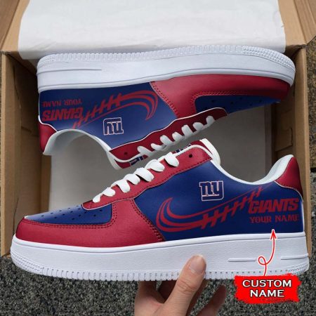 New York Giants NFL Air Low-Top Sneakers Shoes For Men And Women