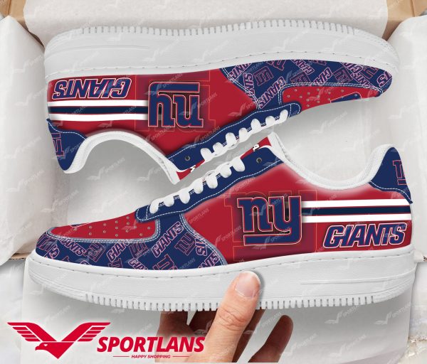 New York Giants NFL Air Low-Top Sneakers Shoes For Men And Women