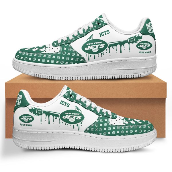 New York Jets NFL Air Low-Top Sneakers Shoes For Men And Women
