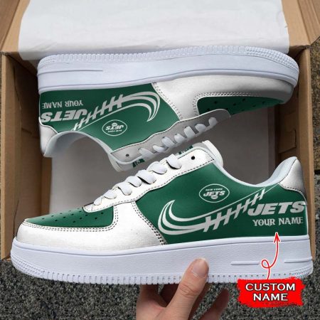 New York Jets NFL Air Low-Top Sneakers Shoes For Men And Women
