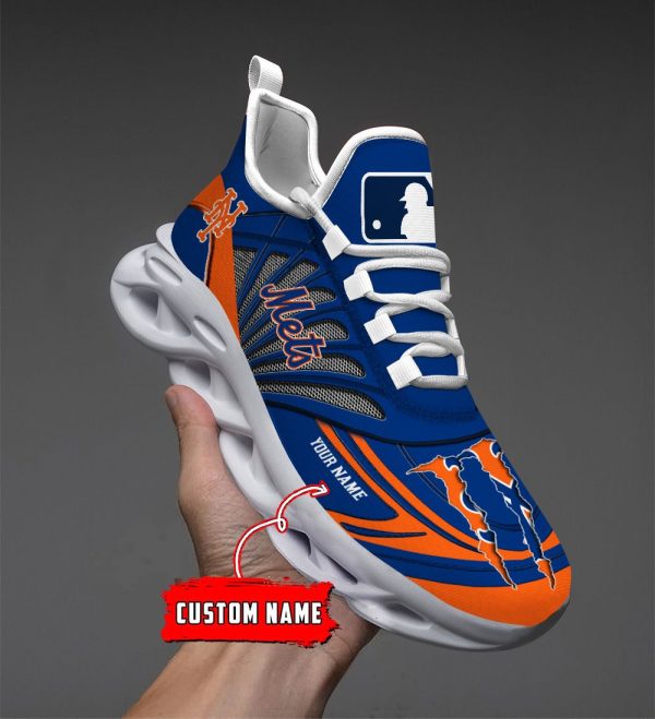 New York Mets MLB Max Soul Shoes Sneakers For Men And Women