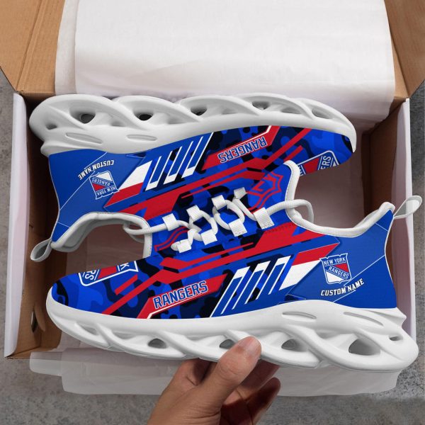 New York Rangers Max Soul Shoes Sneakers For Men And Women
