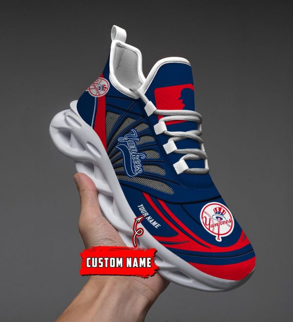 New York Yankees Max Soul Shoes Sneakers For Men And Women