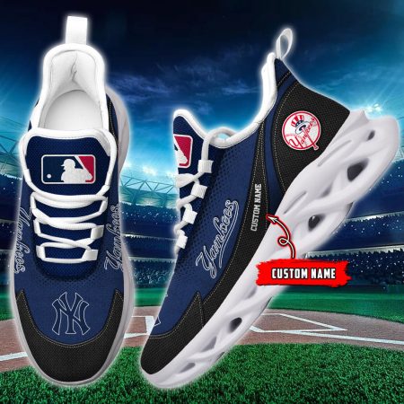 New York Yankees MLB Max Soul Shoes Sneakers For Men And Women