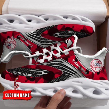 New York Yankees MLB Max Soul Shoes Sneakers For Men And Women