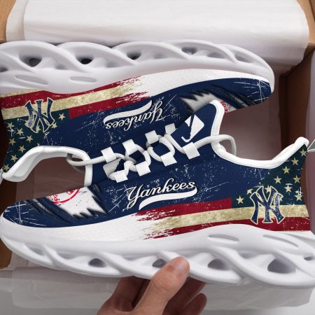 New York Yankees MLB Max Soul Shoes Sneakers For Men And Women