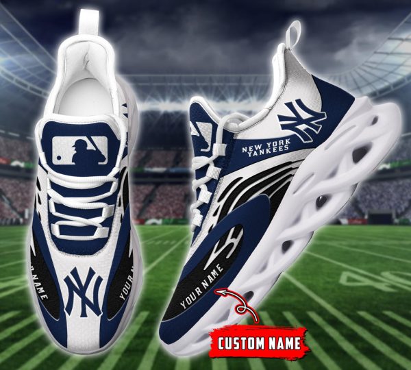 New York Yankees MLB Max Soul Shoes Sneakers For Men And Women