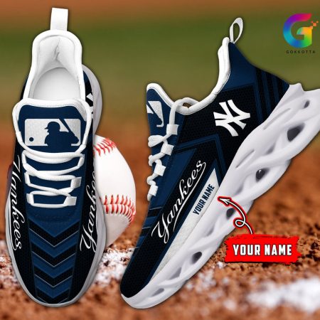 New York Yankees MLB Max Soul Shoes Sneakers For Men And Women