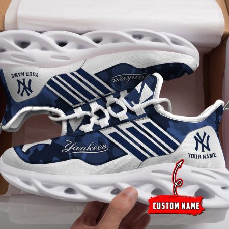 New York Yankees MLB Max Soul Shoes Sneakers For Men And Women